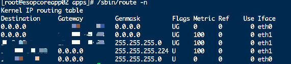 linux服务器两块网卡路由优先级冲突修改Metric值