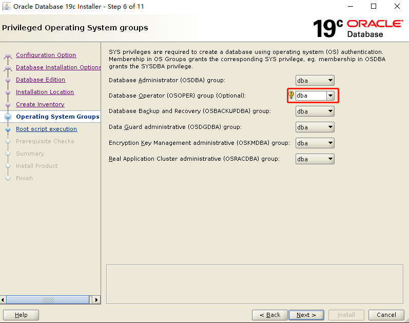 CentOS7.9单机安装Oracle Database 19c数据库