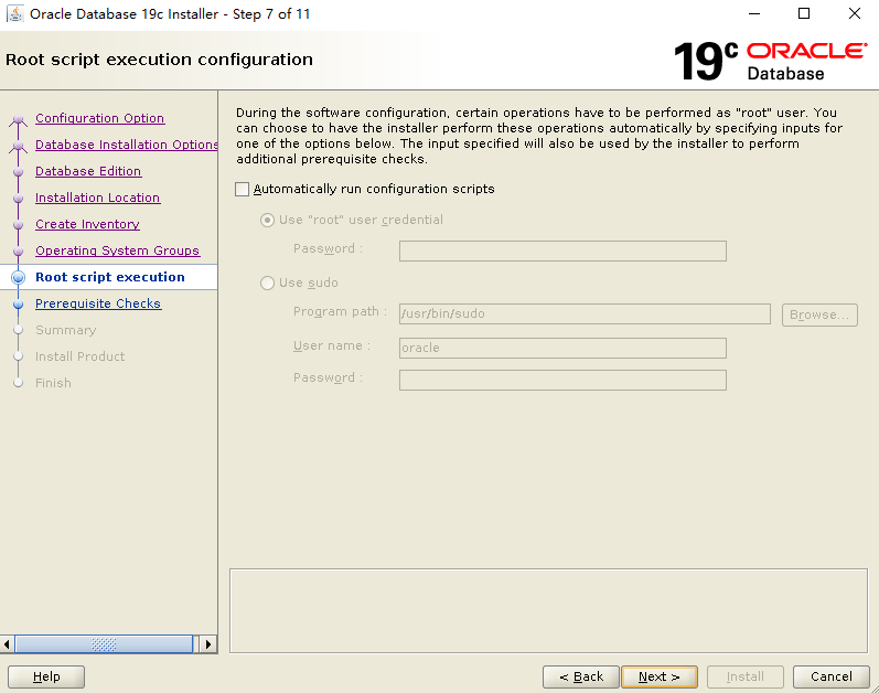 CentOS7.9单机安装Oracle Database 19c数据库