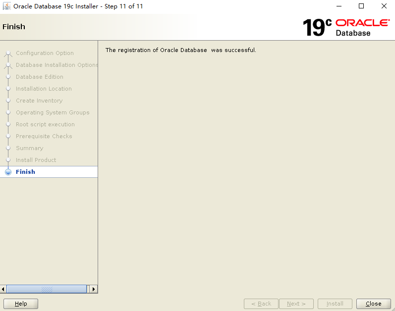 CentOS7.9单机安装Oracle Database 19c数据库