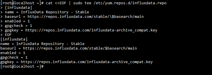 CentOS安装InfluxDB开源版v2.7.1